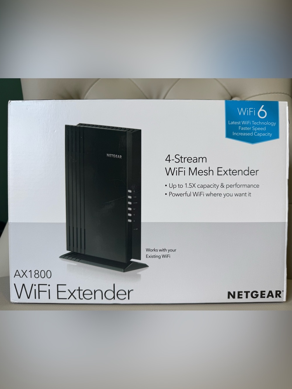 NETGEAR EAX20 AX1800 WiFi 6 Mesh Extender